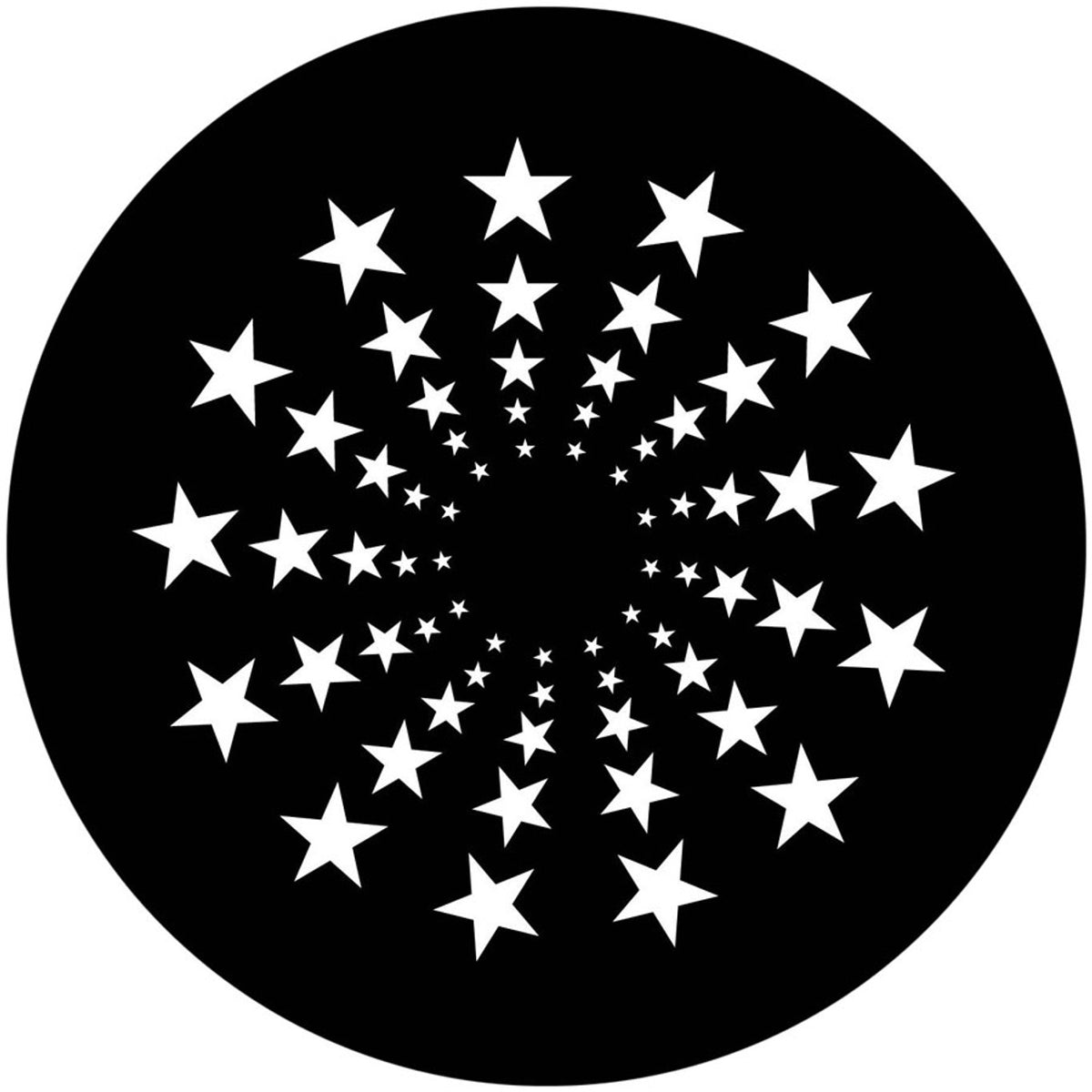 Apollo (1085) Stars Radial Steel Gobo
