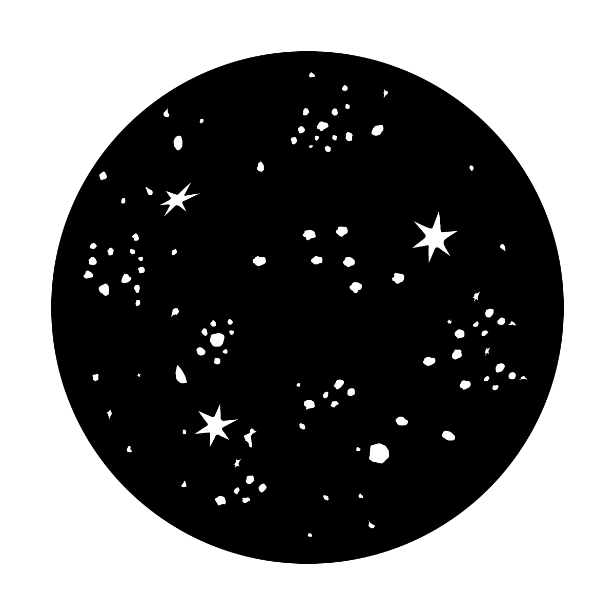 Apollo (1093)Starry Night Dense Steel Gobo