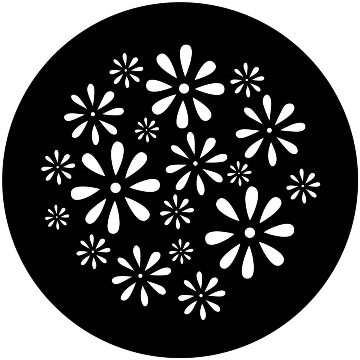 Apollo (1183) Breakup Daisy Steel Gobo