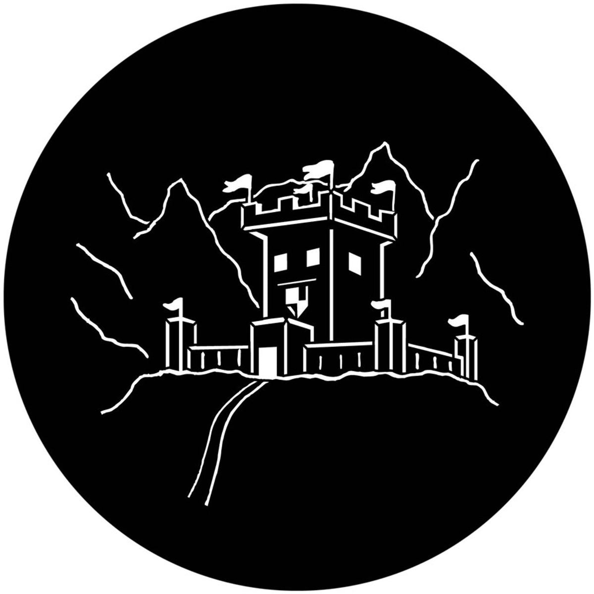 Apollo (1200) Castle Steel Gobo