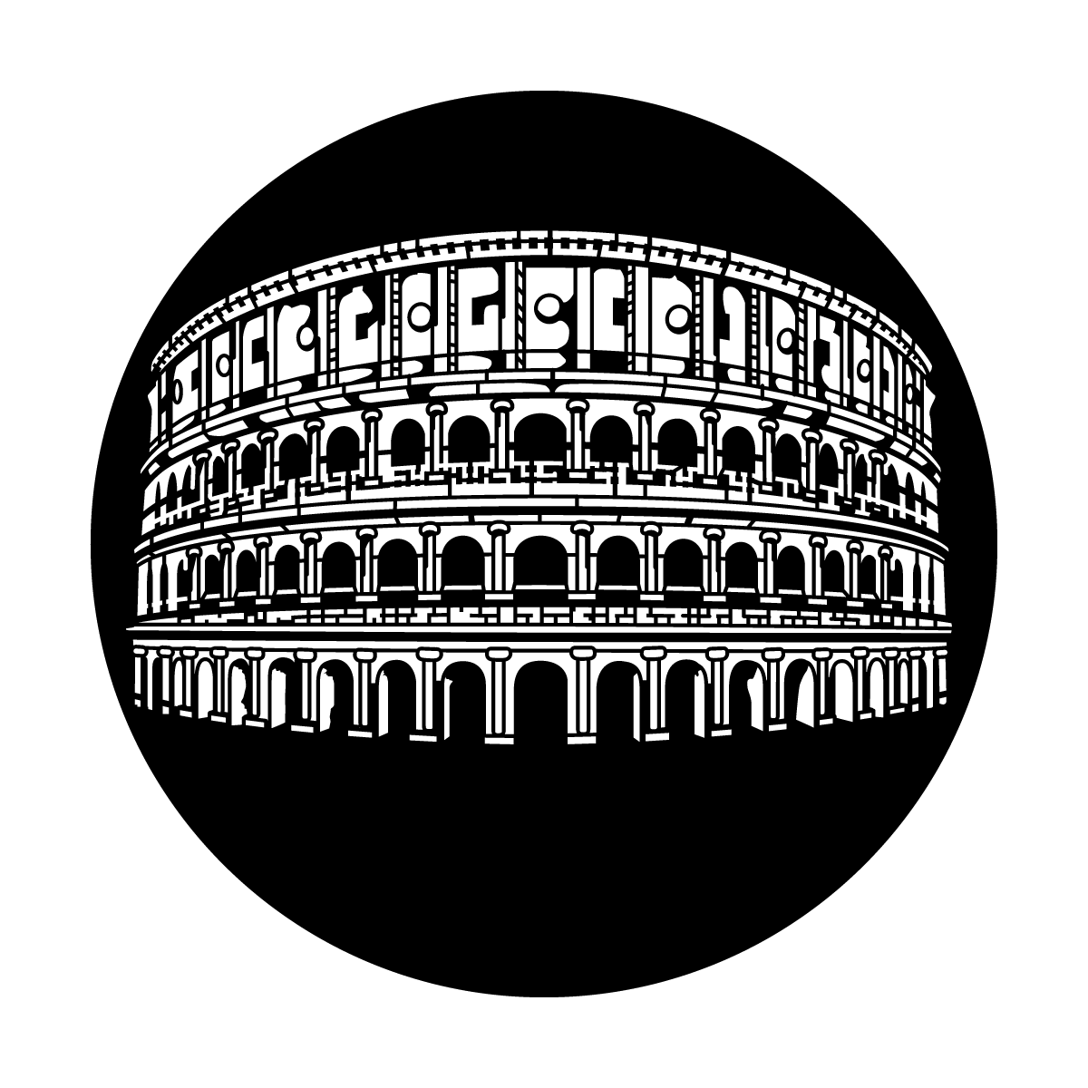 Apollo (1231) Roman Coliseum Steel Gobo
