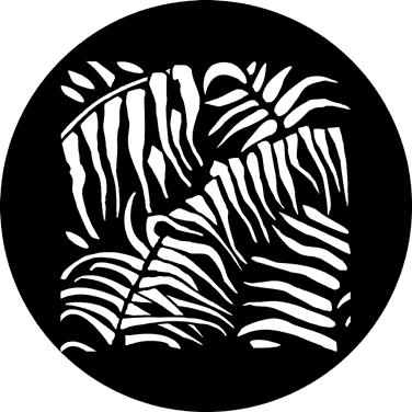 Apollo (1305) Tiling Foliage Jungle Steel Gobo