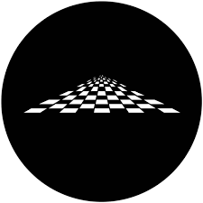 Apollo (1321) Vanishing Checkerboard Steel Gobo
