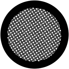 Apollo (1323) Textured Fabric Steel Gobo