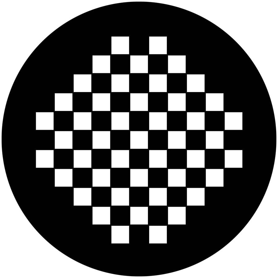 Apollo (2006) Checkerboard Wall Steel Gobo