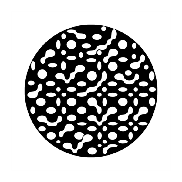 Apollo (2027) Splotches Steel Gobo