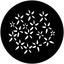 Apollo (2030) Breakup Petals Small Steel Gobo