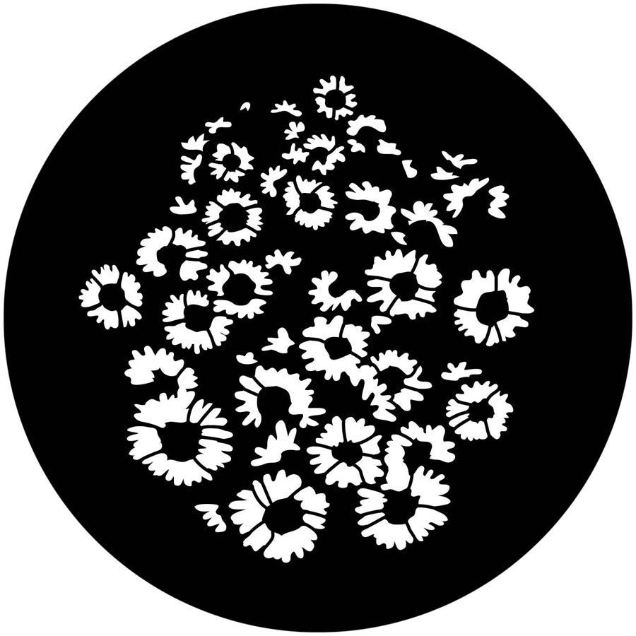 Apollo (2049) Breakup Sunflower Steel Gobo