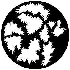 Apollo (2052) Fuzzy Leaves Steel Gobo