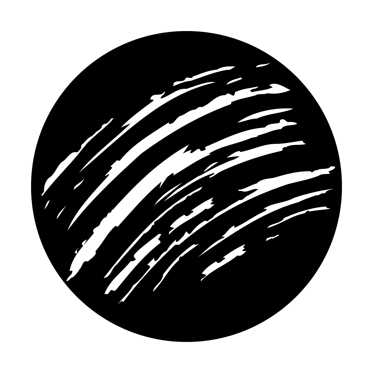 Apollo (2071) Brush Strokes Steel Gobo