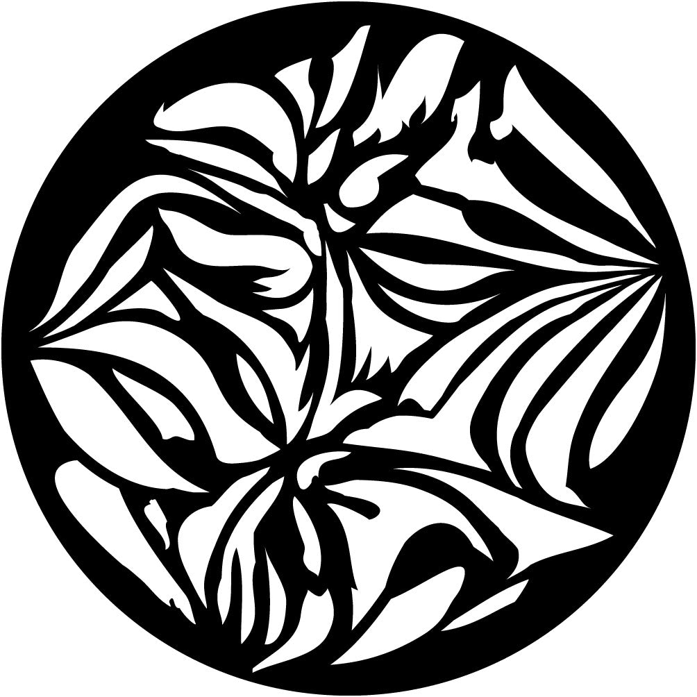 Apollo (2118) Modern Petals Steel Gobo