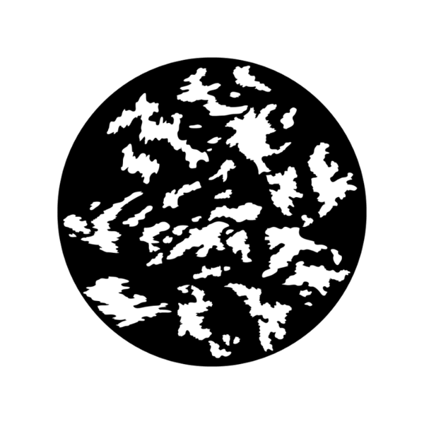 Apollo (2142) Shredded Paper Steel Gobo