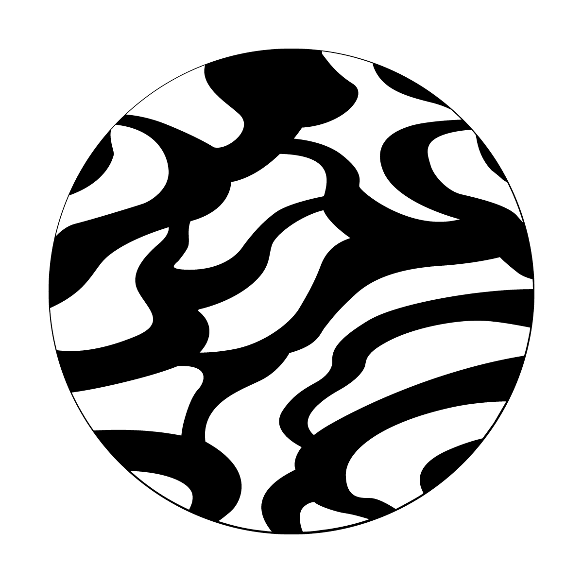 Apollo (2176) Art Nouveau Steel Gobo