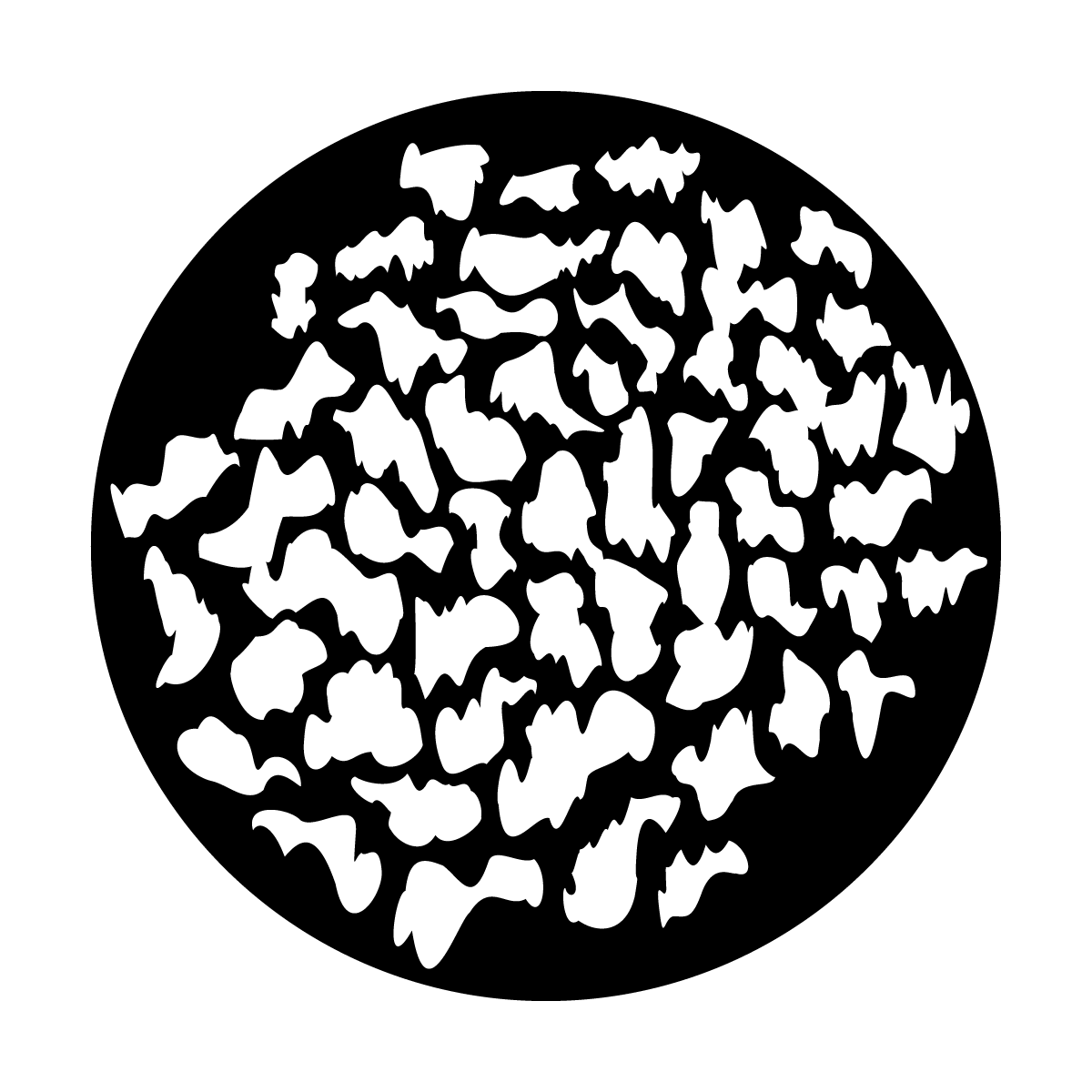 Apollo (2187) Disintegration Steel Gobo