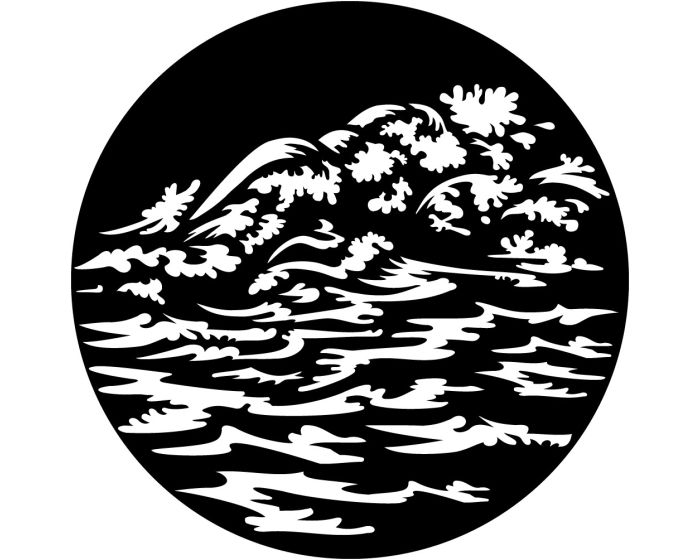 Apollo (2243) Water Waves Breaking Steel Gobo