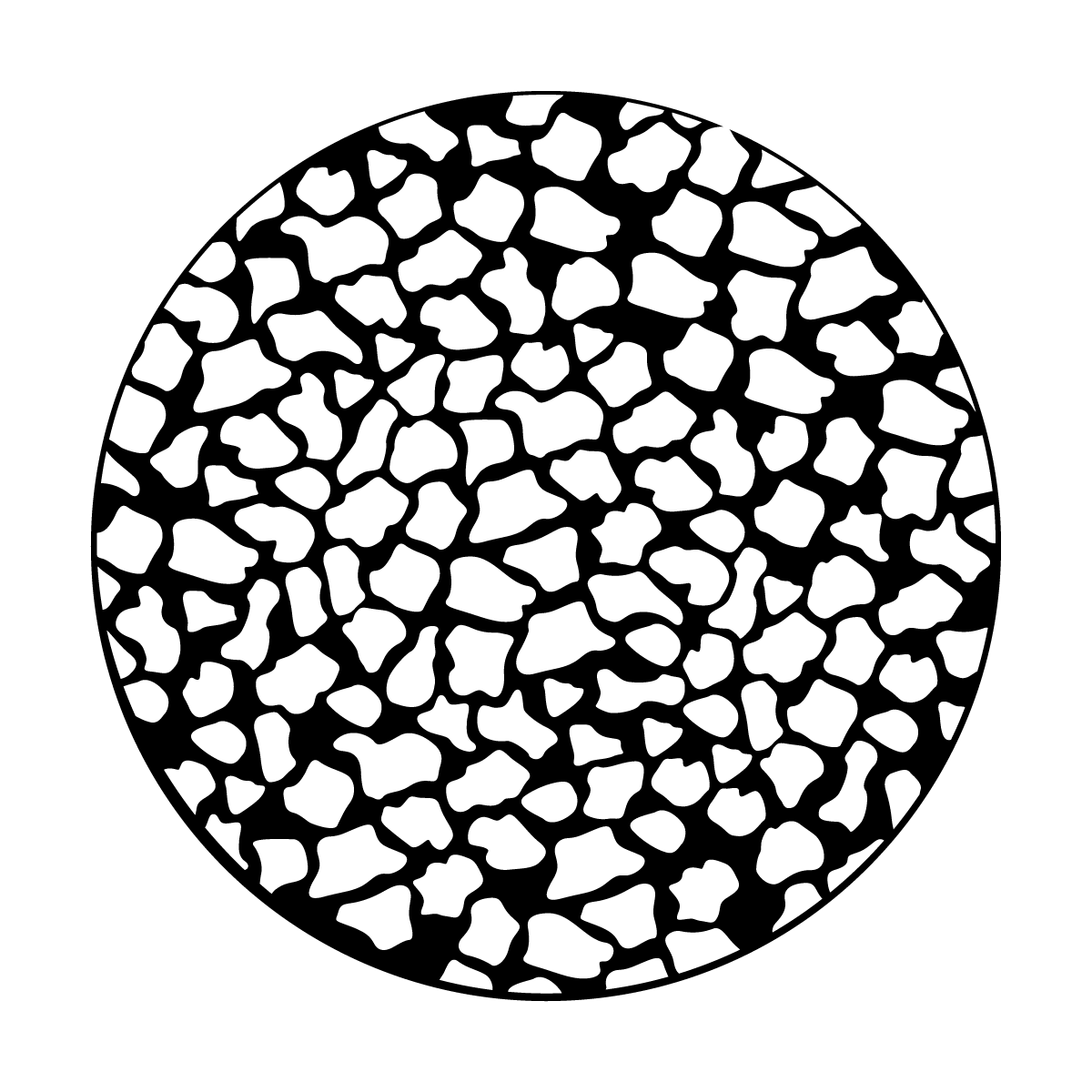 Apollo (2258) Giraffe 1 Steel Gobo