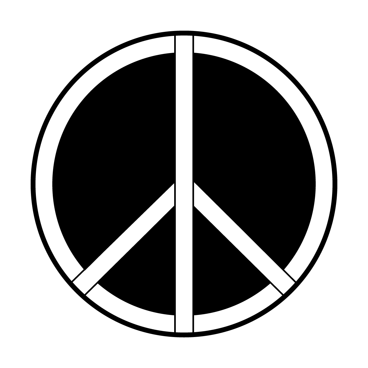 Apollo (2292) Peace Symbol Steel Gobo