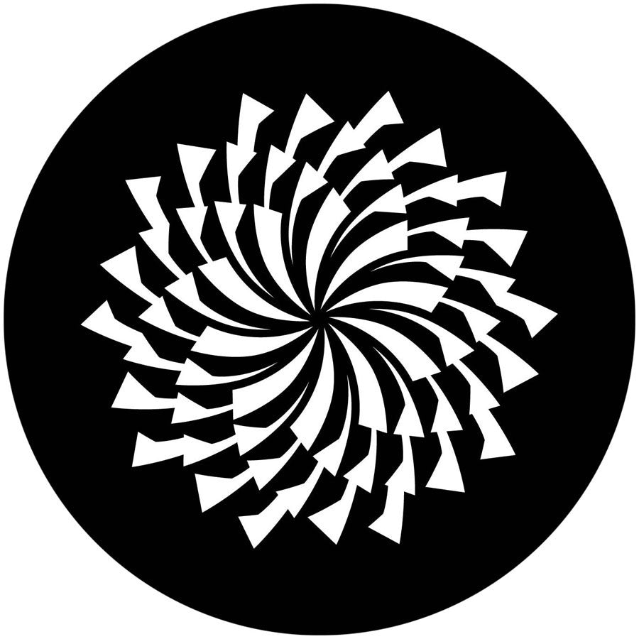 Apollo (2308) Spinning Pinwheel Steel Gobo