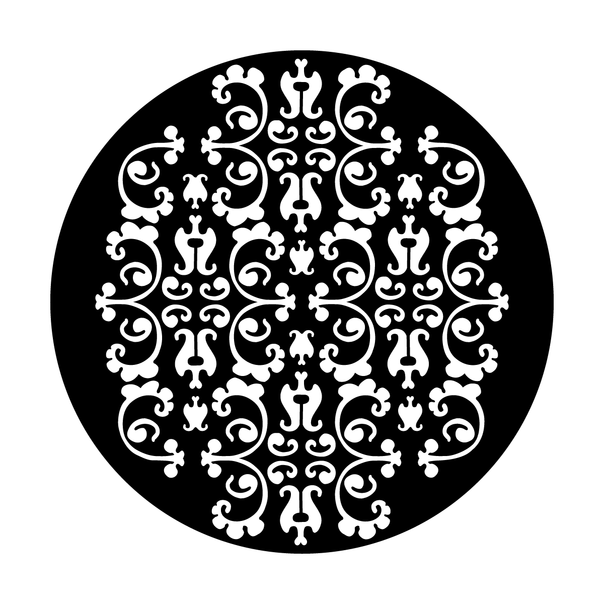 Apollo (2408) Fancy Art Steel Gobo
