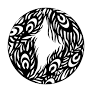 Apollo (2449) Peacock Feathers Steel Gobo