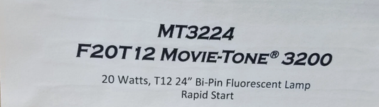 Movie Magic (MT3224) F20T12 Movie-Tone 3200