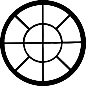 Rosco 78254 Round Window Steel Gobo