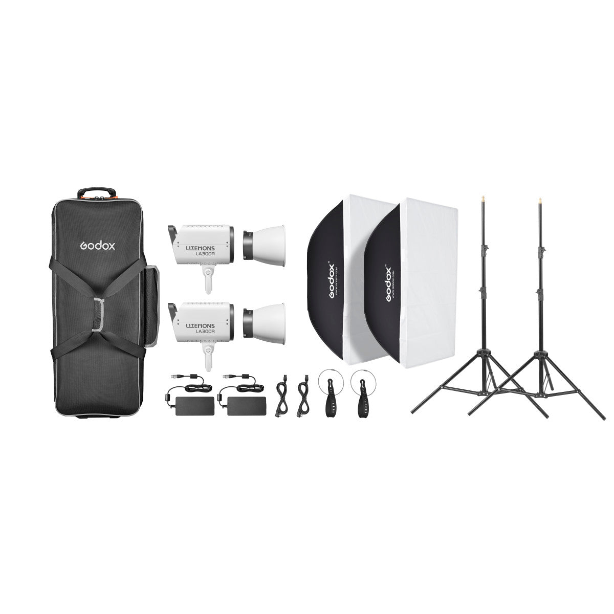Godox Litemons LA300R RGB LED Light 2-Light Kit