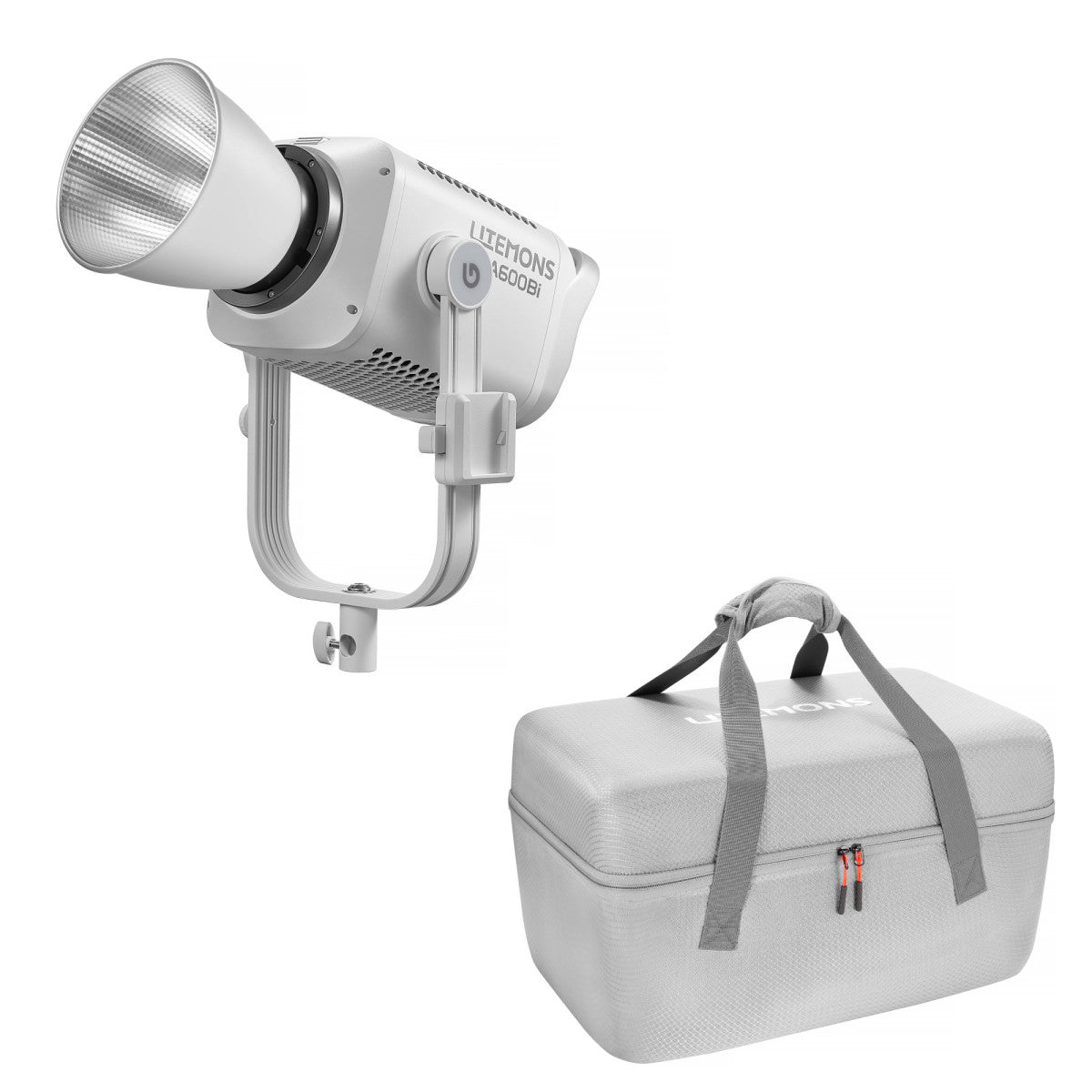 Godox Litemons LA600Bi Bi-Color LED Light Kit (Reflector, Power Cable, Case)