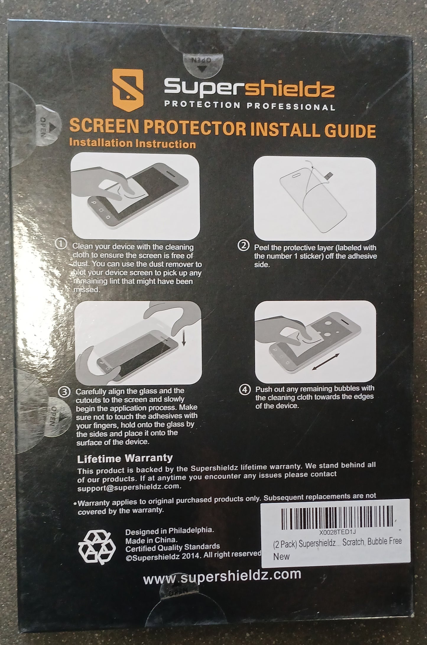 8" Tablet Screen protector