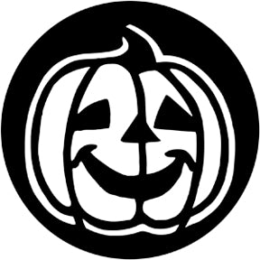 Rosco 78105 - Happy Pumpkin Steel Gobo