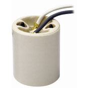 Leviton 10085 - Medium Base, One-Piece porcelain socket