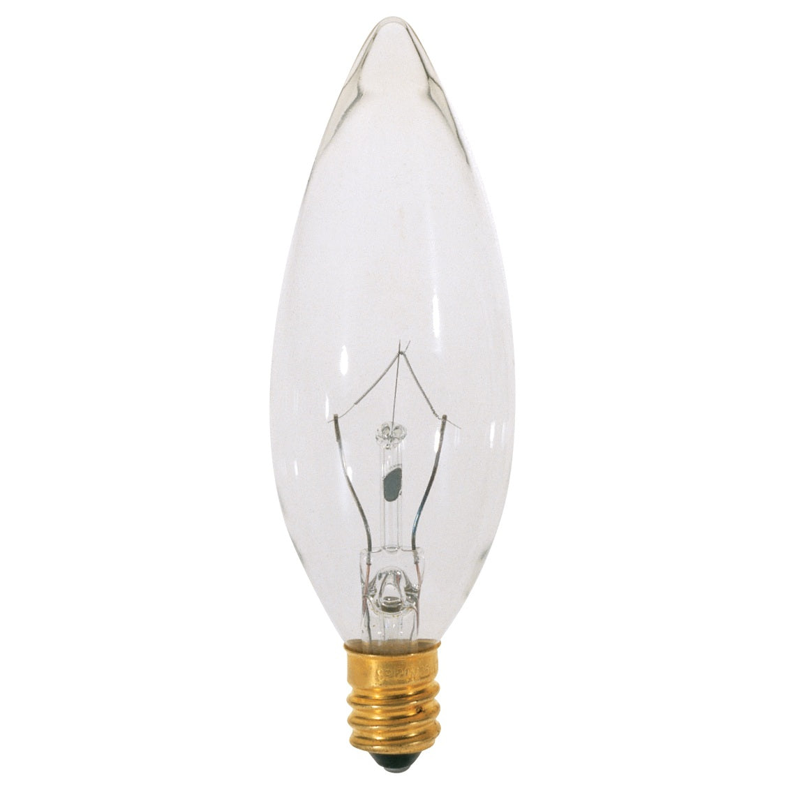 Satco S3230 15W CAND TORP CLR
