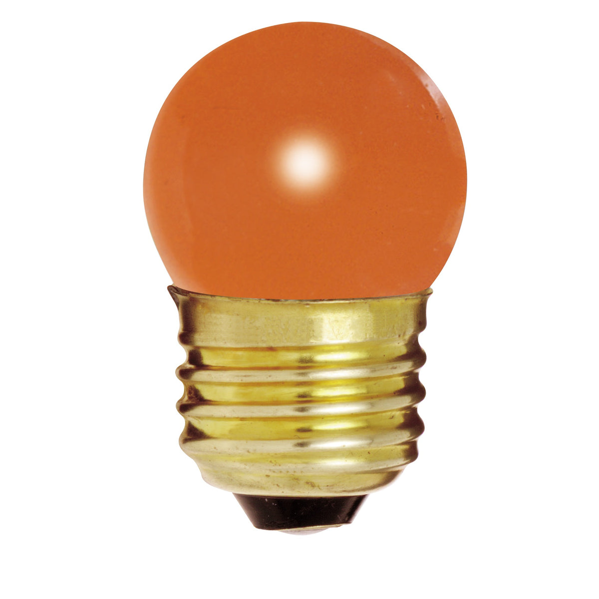 Satco S4510 - 7.5W S11 Orange