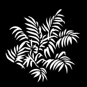 Apollo (1043) Foliage Ferns Steel Gobo