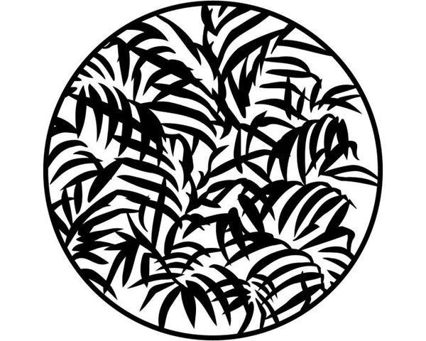 Apollo (1044) Foliage Ferns Reversed Steel Gobo