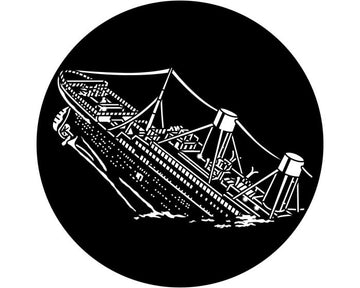 Apollo (1068) Ship Sinking Steel Gobo