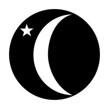 Apollo (1070) Moon Crescent Steel Gobo