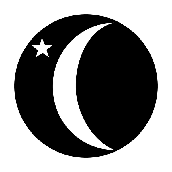 Apollo (1070) Moon Crescent Steel Gobo