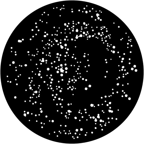 Apollo (1078) Galaxy Stars Steel Gobo