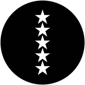 Apollo (1099) Row of Stars Steel Gobo