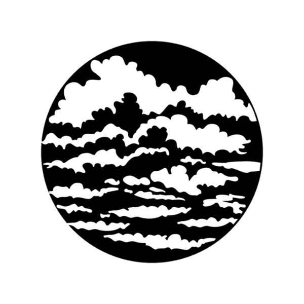 Apollo (1103) Clouds Puffy Steel Gobo