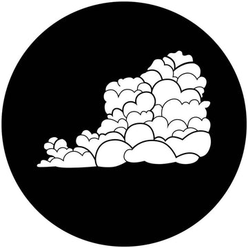 Apollo (1111) Clouds Cartoon Steel Gobo