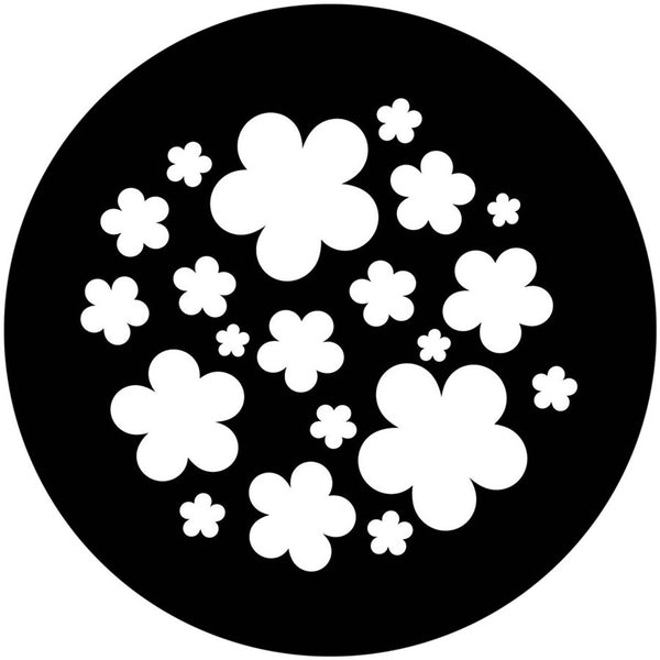 Apollo (1115) Retro Flowers Steel Gobo