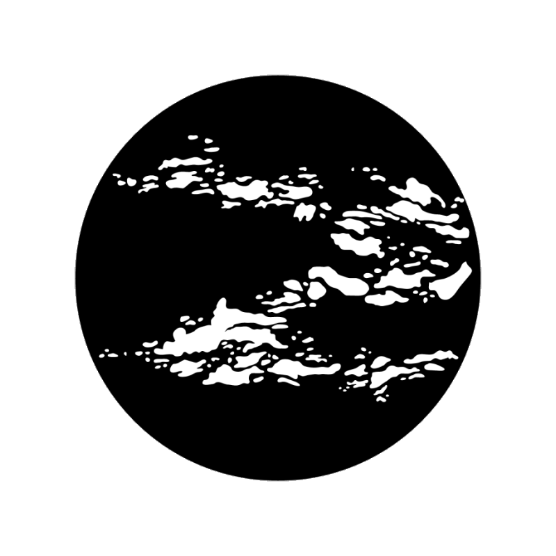 Apollo (1118) Low Clouds Steel Gobo