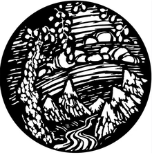 Apollo (1120) Scenic Stream Steel Gobo