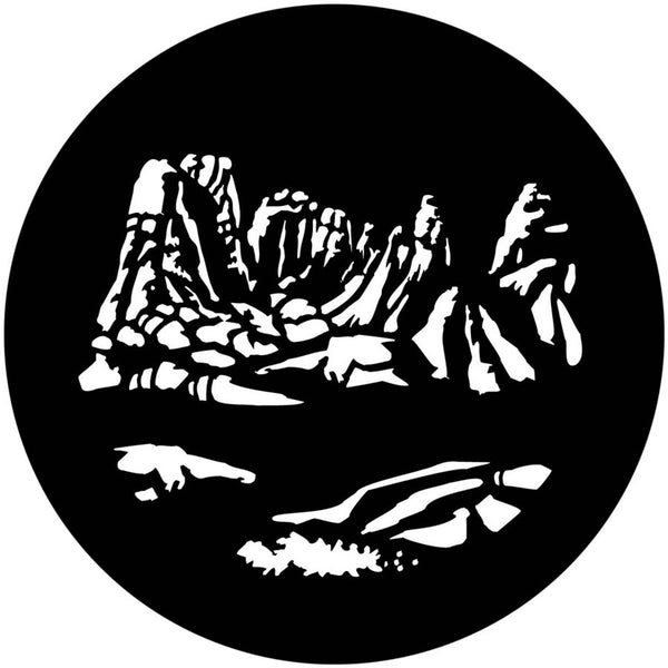 Apollo (1122) Scenic Western Steel Gobo