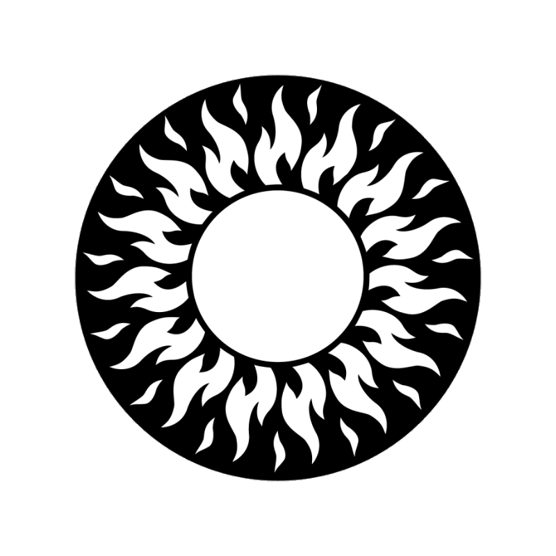 Apollo (1131) Sun Steel Gobo