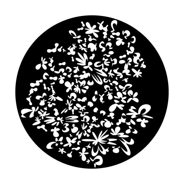 Apollo (1139) Budding Flowers Steel Gobo