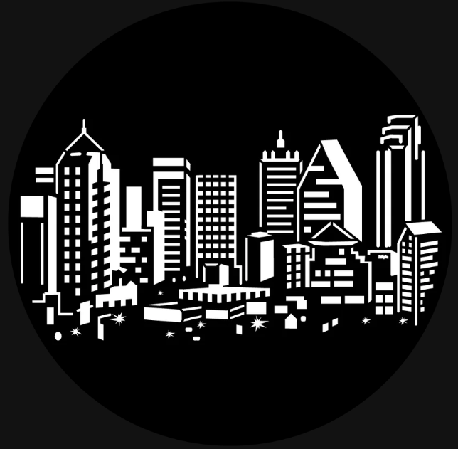 Apollo (1204) Skyline Dallas Steel Gobo