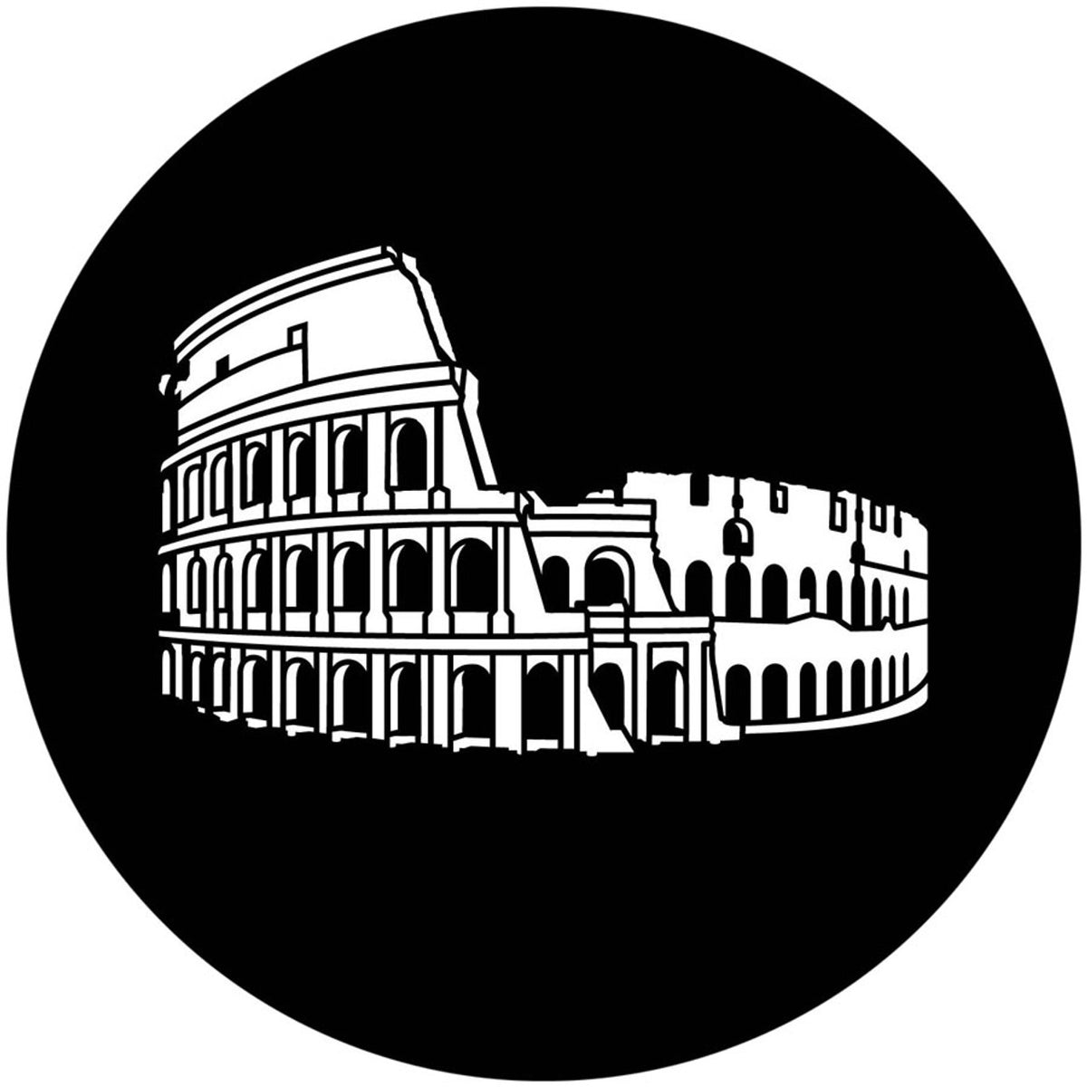 Apollo (1207) Coliseum Steel Gobo